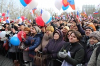 Севастополь на высоком эмоциональном и духовном подъеме отметил Первую годовщину своего возвращения в Россию