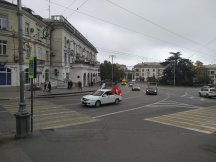 В поддержку цифрового телевизионного вещания в Севастополе состоялся автопробег