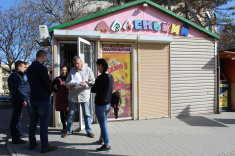 В Севастополе демонтируют незаконные НТО