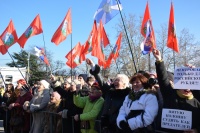 Губернатор Севастополя Сергей Меняйло принял участие в митинге движения «Антимайдан»