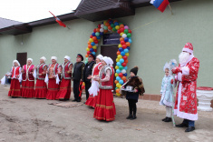 В поселке Первомайка открыли отремонтированный клуб