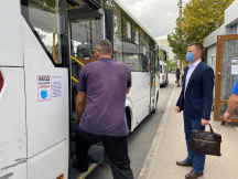 В Севастополе продолжают контролировать соблюдение масочного режима в общественном транспорте