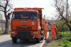 Севавтодор продолжает ремонт дорог в сельской зоне Севастополя 