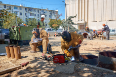 Реконструкция водовода от Острякова до Пожарова выполнена на 60%