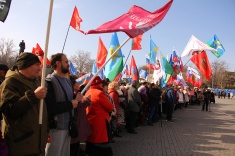 В Севастополе митинг в поддержку внешнеполитического курса Президента России собрал 5 тысяч жителей