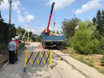 В Балаклаве ремонтируют сети наружного освещения