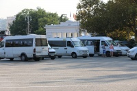 Парковка на площади Нахимова открыта