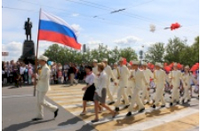 Детский парад-шествие состоялся в центре Севастополя